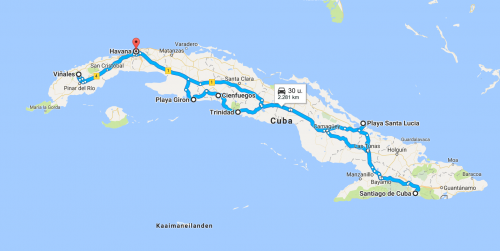 Cuba Route